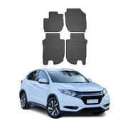2016-2022 Honda HR-V Floor Mats Liners Full Set All Weather Rubber Black