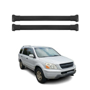 2003-2008 Honda Pilot Roof Rack Cross Bars Black