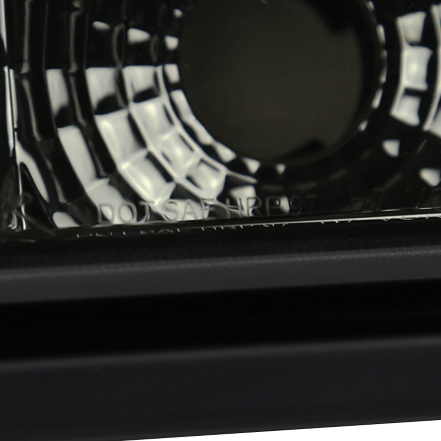 1997-2001 Jeep Cherokee Halo Projector Headlights SMD LED Light Chrome/Smoke