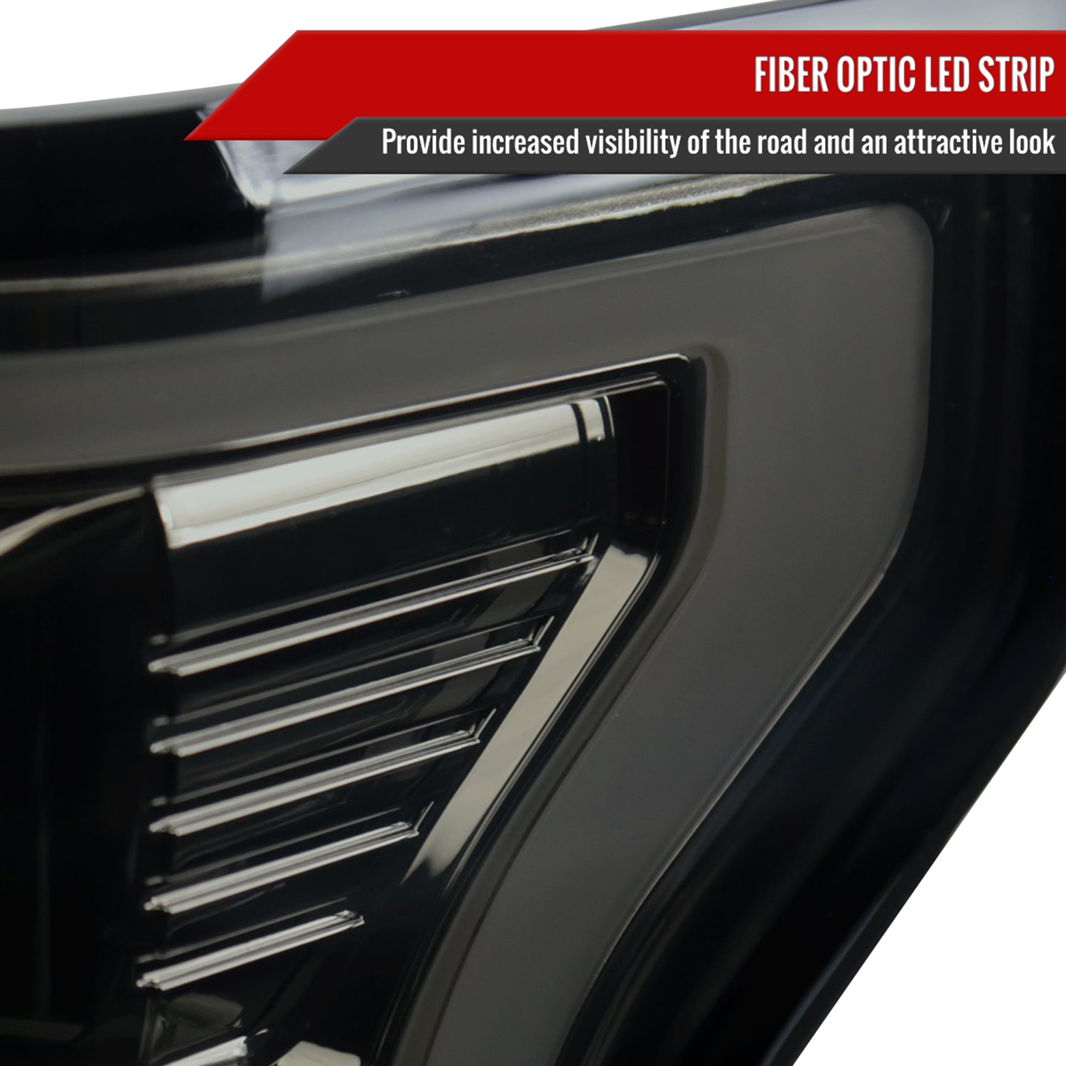 2018-2020 Ford F-150 LED Tail Lights Chrome Housing/Smoke Lens