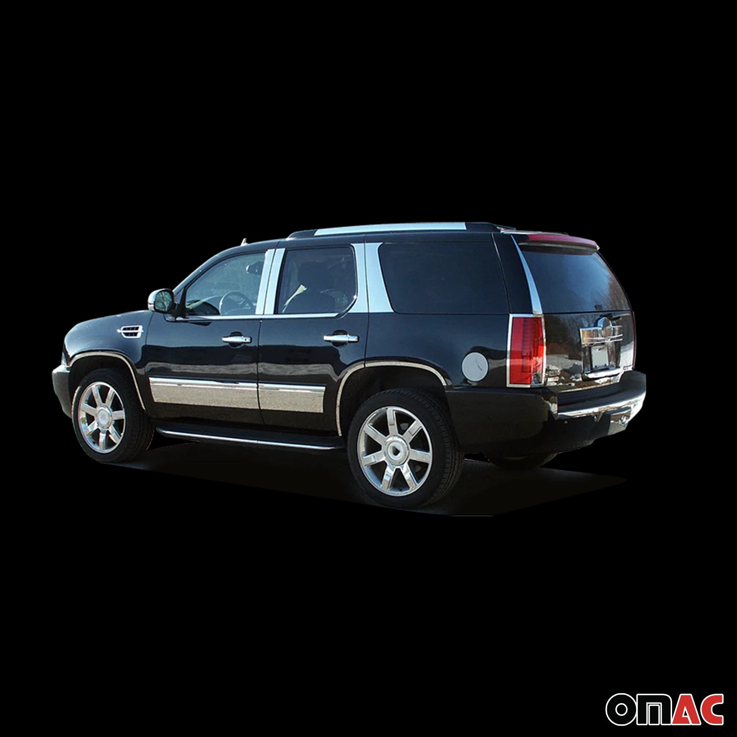 2002-2006 Cadillac Escalade Stainless Gas Cap Door Trim 1Pc