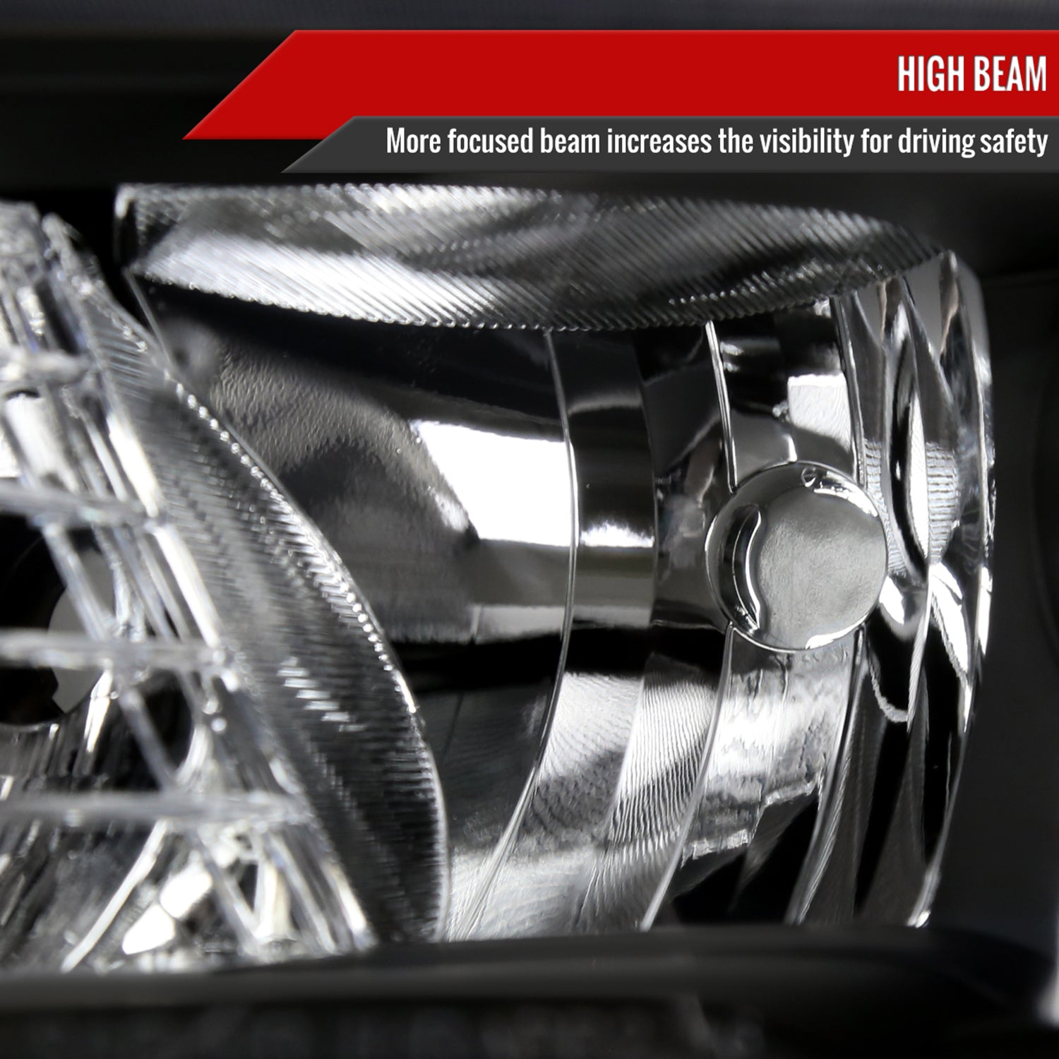 2016-2023 Toyota Tacoma Projector Headlights Amber Reflectors Matt Black/Clear