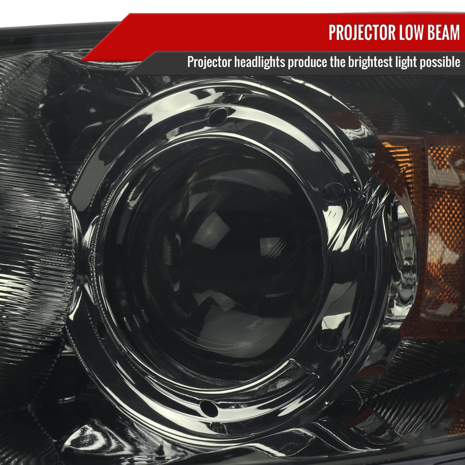 2004-2009 Mazda 3 Sedan Projector Style Headlights Chrome Housing/Smoke Lens