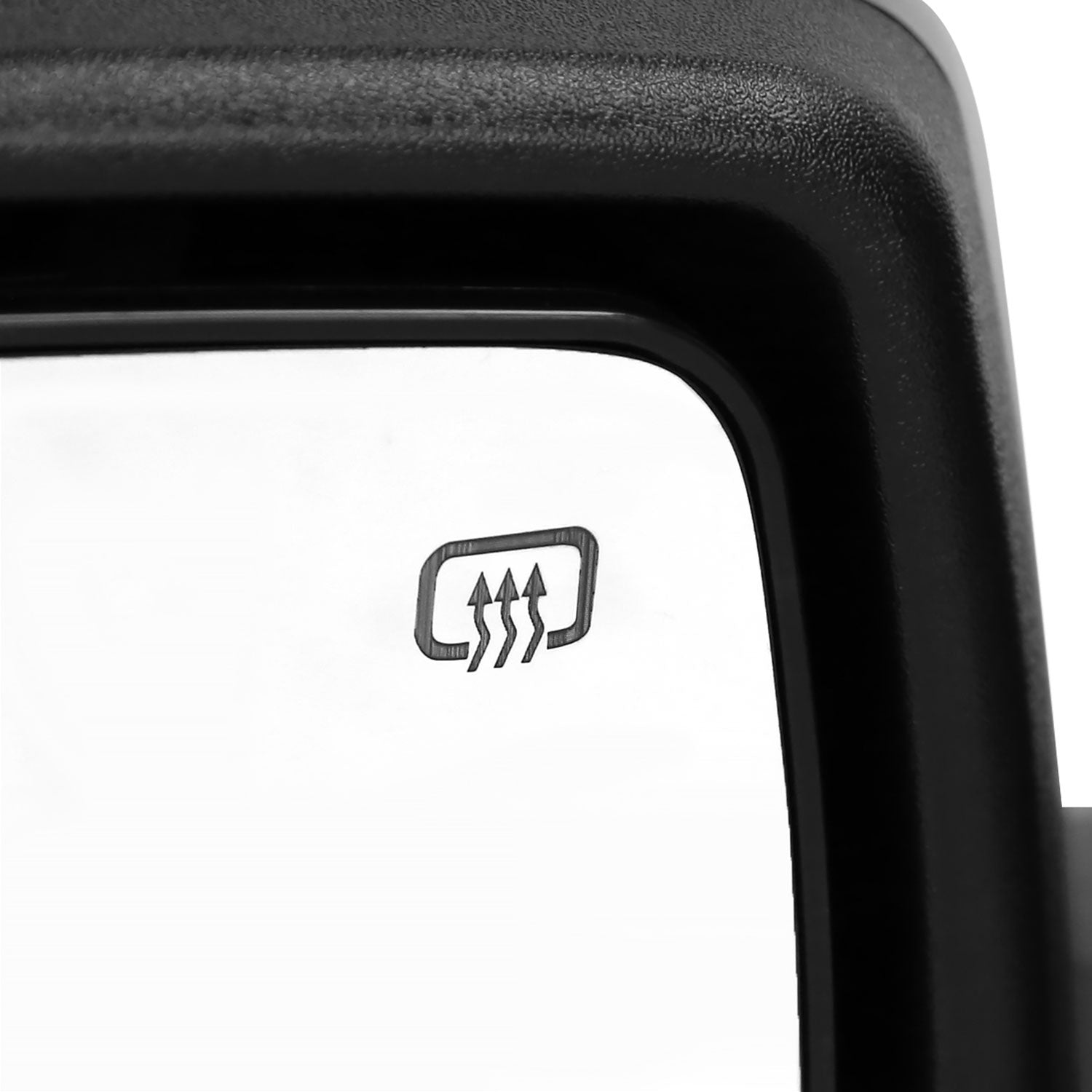 2014-2018 Chevy Silverado/ Sierra Black Heated Side Mirror Puddle Light Driver