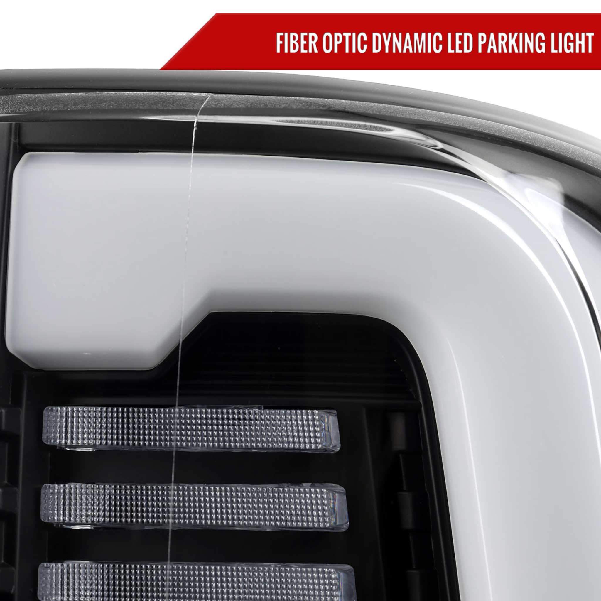 For Dodge RAM 2500/3500 2019-2024 LED Sequential Signal Tail Lights Matte Black Housing Clear Lens