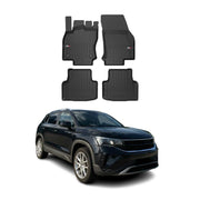 2021-2025 VW Taos Premium Floor Mats Liners Full Set All Weather Heavy Duty
