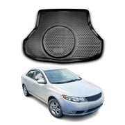2010-2013 Kia Forte Cargo Liner Trunk Mat All Weather Black