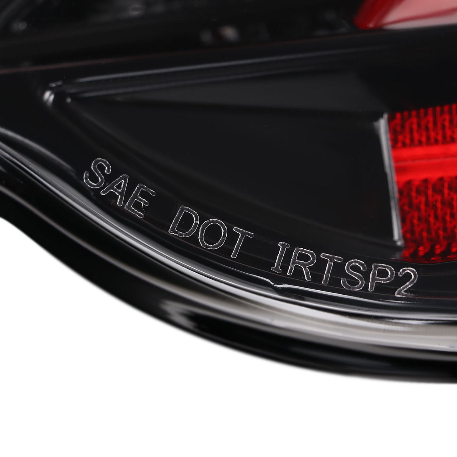 2013-2016 Scion FRS/ Subaru BRZ Lambo LED Tail Lights Jet Black/Clear