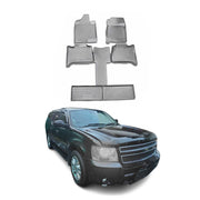 2007-2014 Chevrolet Suburban Floor Mats Liners Full Set All Weather Gray