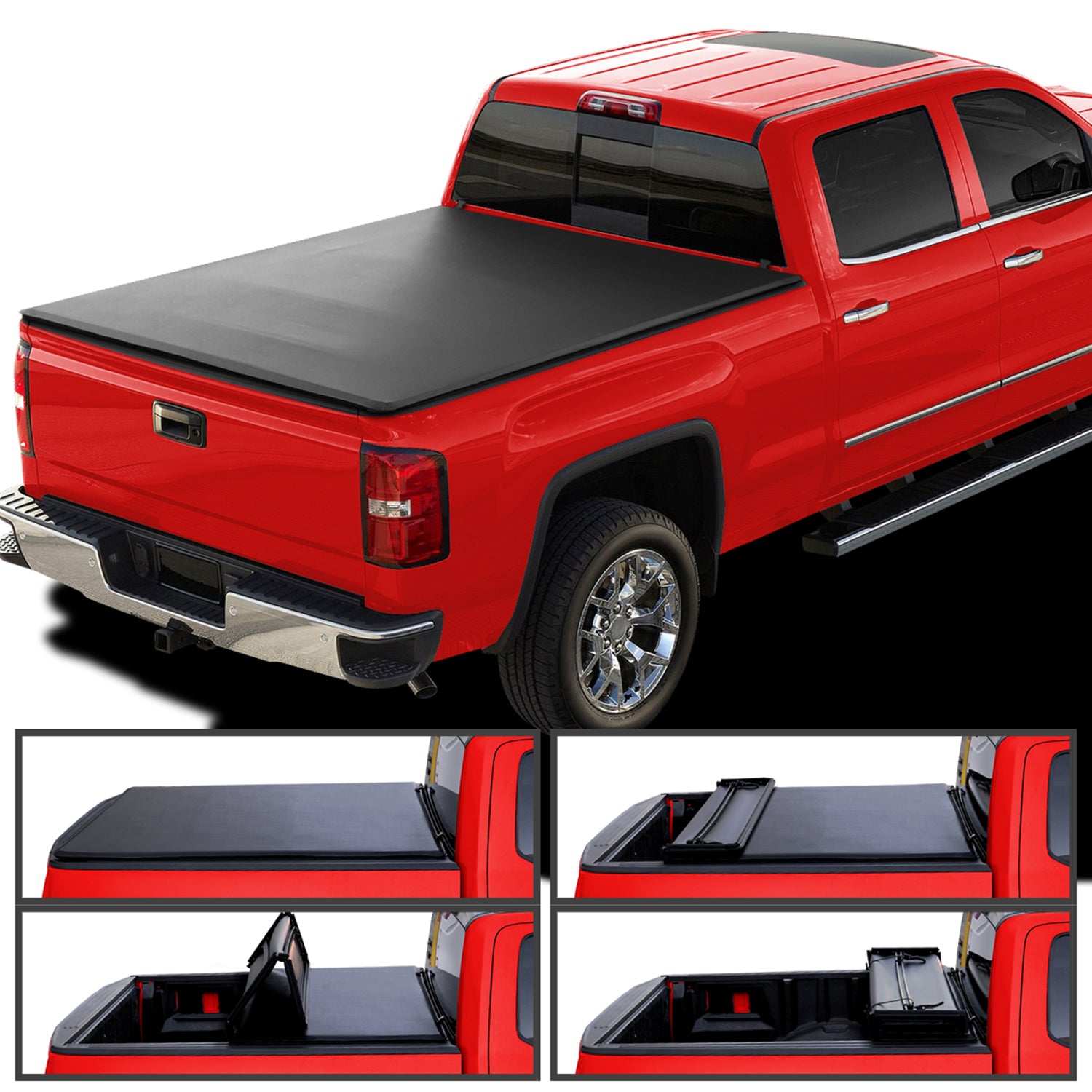 2014-2018 Chevy Silverado / Sierra 1500 / Classic 6.5' 78" Bed Tonneau Cover