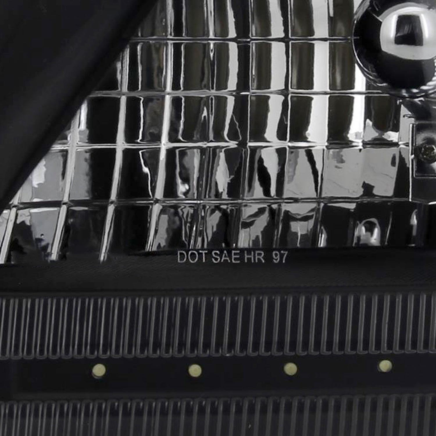 1997-2004 Ford F-150/Expedition Factory Headlights SMD LED Light Strip Black