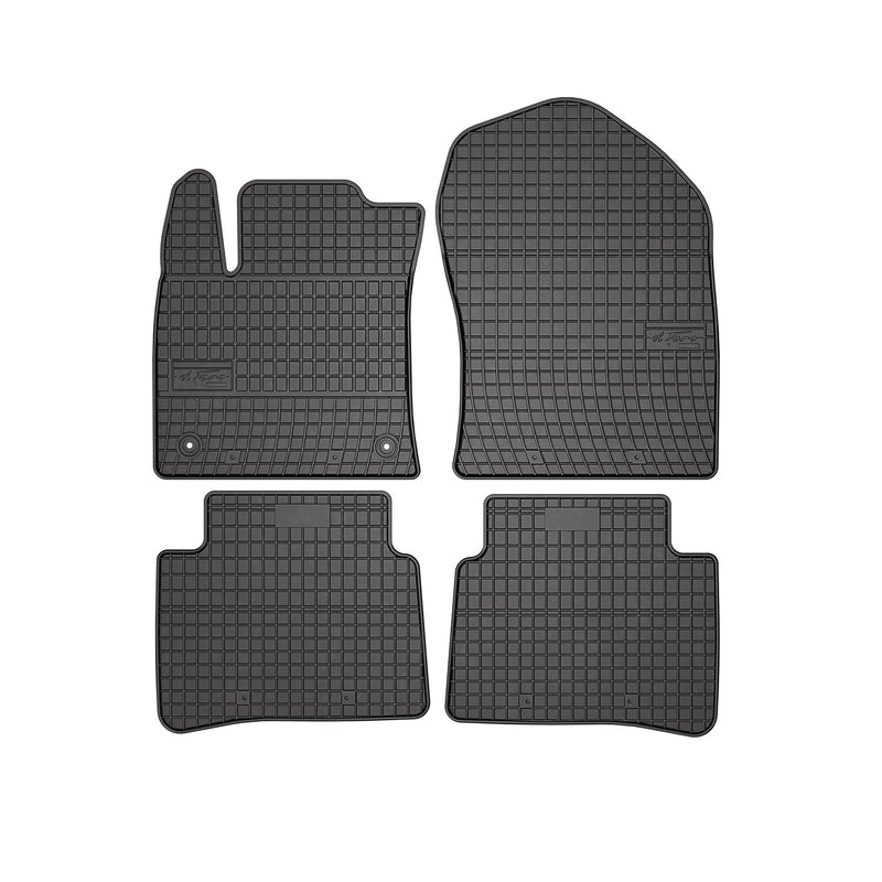 2016-2022 Toyota Prius Floor Mats Liners Full Set All Weather Rubber Black