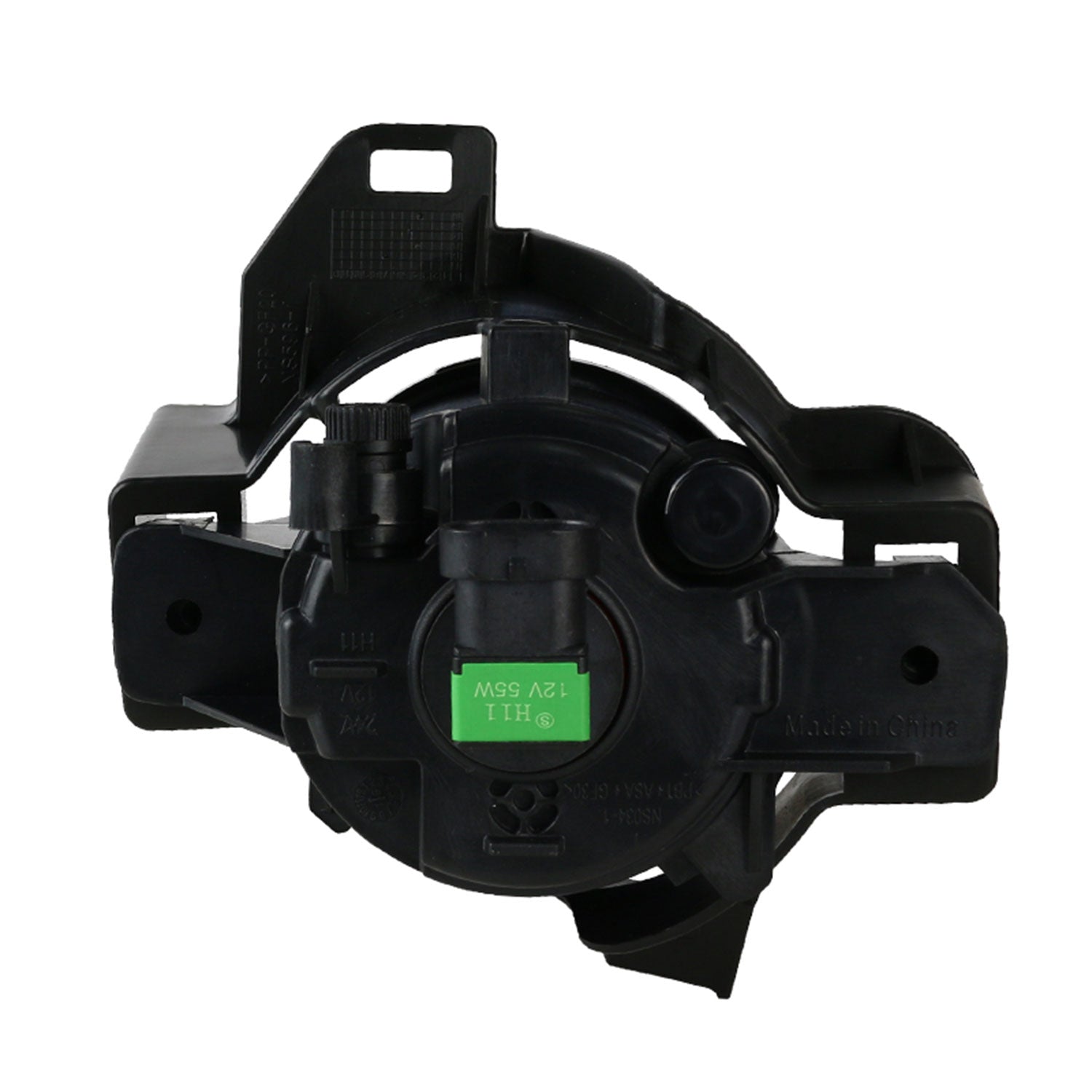 2010-2012 Nissan Altima Sedan H11 Fog Lights Kit Chrome Housing/Clear Lens