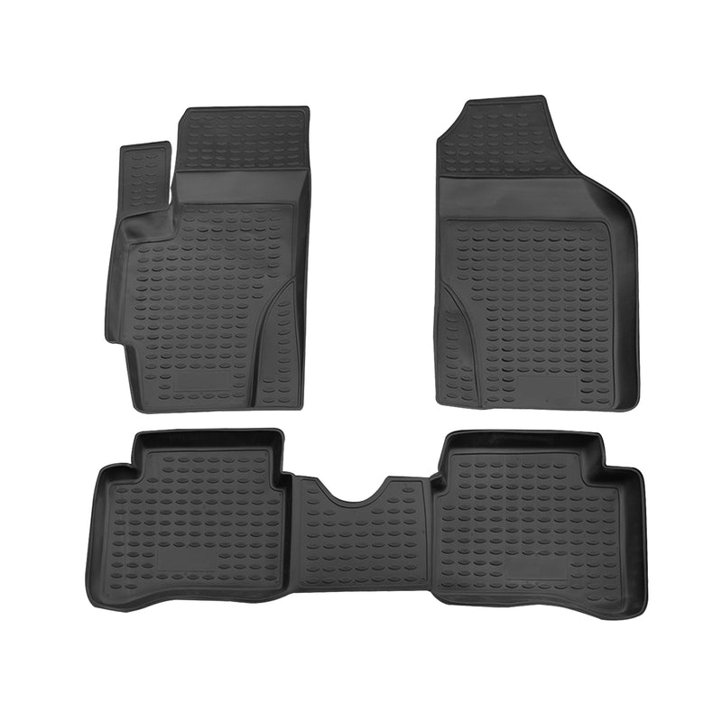 2006-2011 Hyundai Azera Floor Mats Liners Full Set All Weather Black