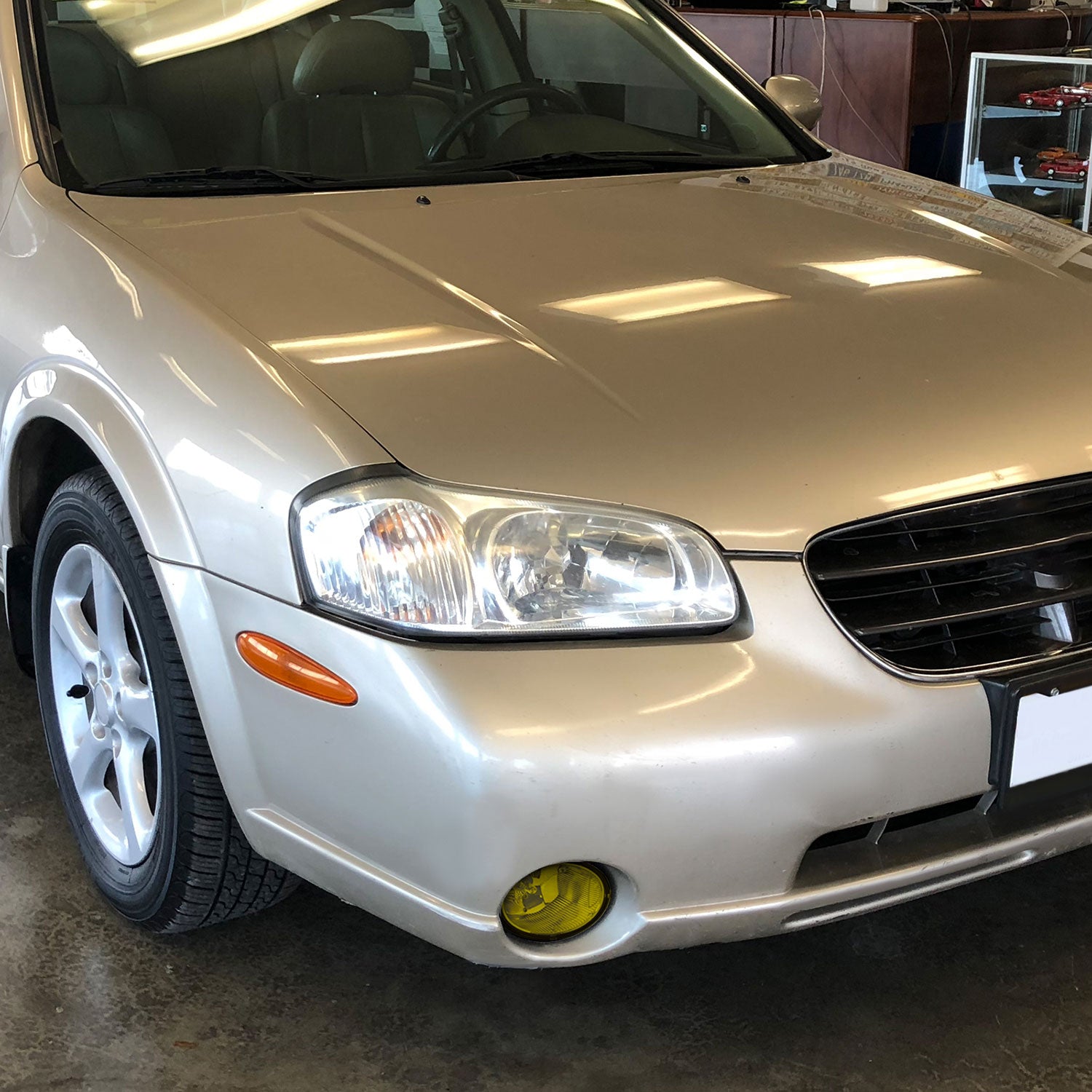 2000-2004 Nissan Sentra/Xterra/Frontier/Maxima H3 Fog Lights Kit Chrome/Yellow