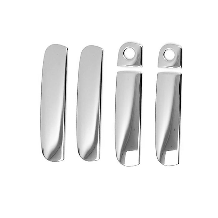 Car Door Handle Cover Protector for Audi A6 1995-2004 Steel Chrome 6 Pcs