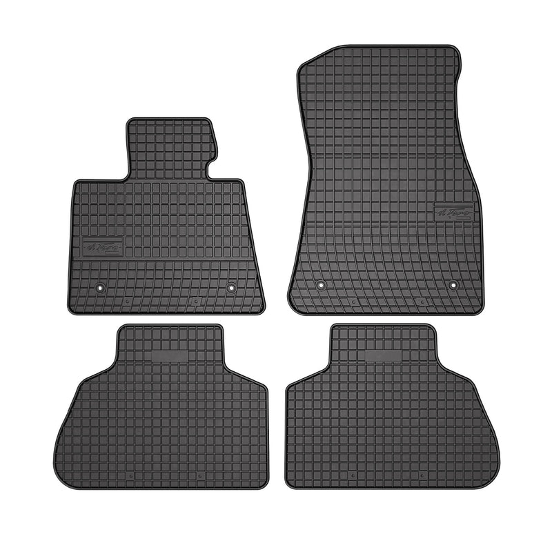 2014-2018 BMW X5 F15 F85 Floor Mats Liners Full Set All Weather Rubber Black