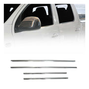 2010-2020 VW Amarok Window Molding Trim Streamer Stainless Steel Silver 4Pcs