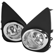 2015-2017 Toyota Yaris 2/4DR H11 Fog Lights Kit Switch & Wiring Harness Chrome