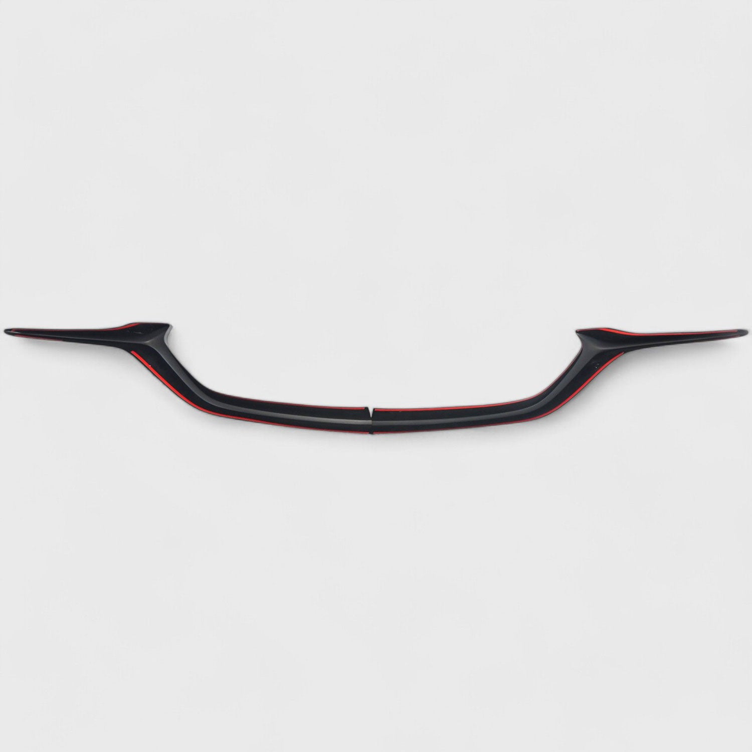 2017-2021 Mazda CX-5 Grille Overlay Gloss Black 2Pcs ABS Plastic