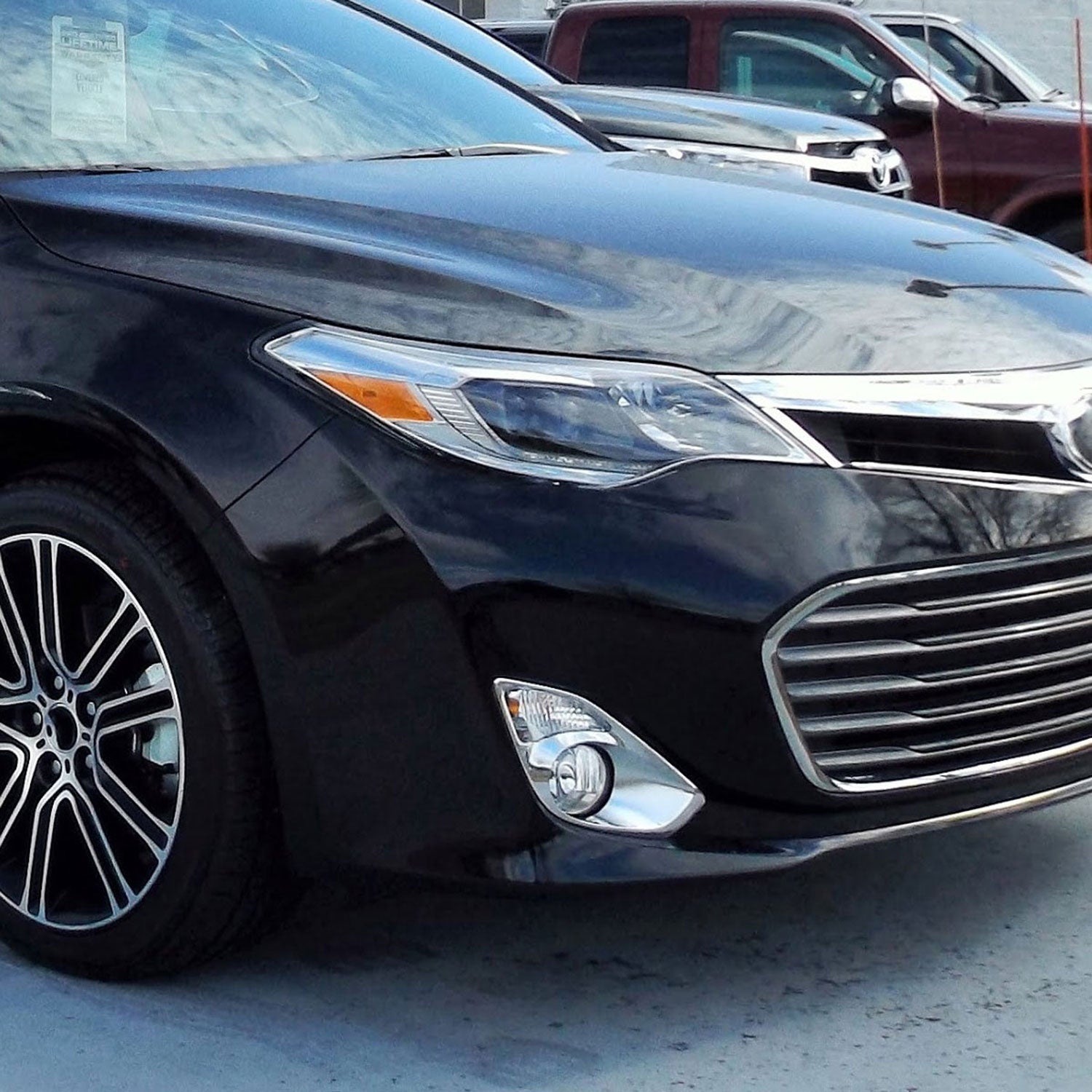 2013-2015 Toyota Avalon H11 Fog Lights Kit Switch & Wiring Harness Chrome