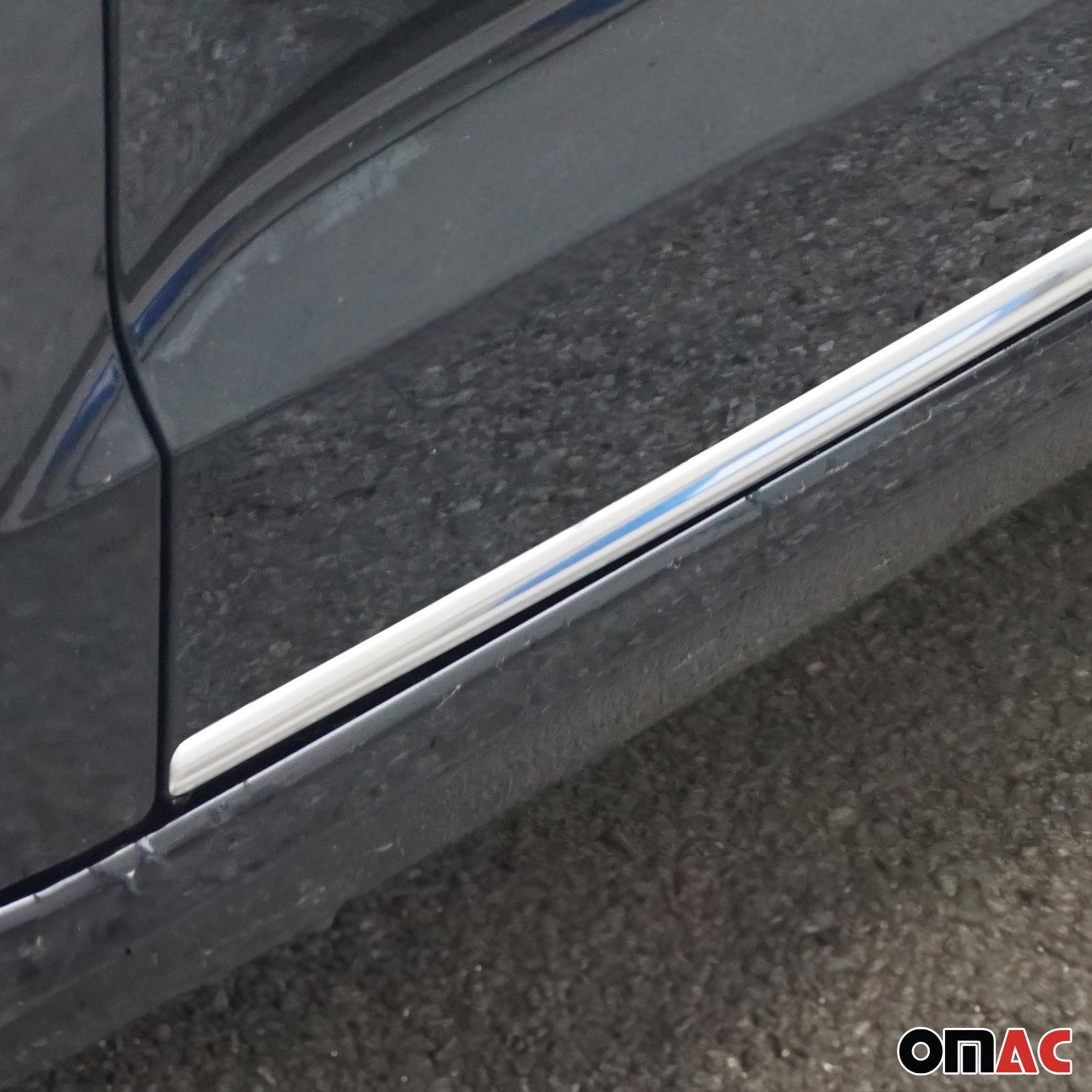 2017-2026 Ford Escape Side Door Molding Trim Skirt Garnish Stainless Steel Silver 4 Pcs