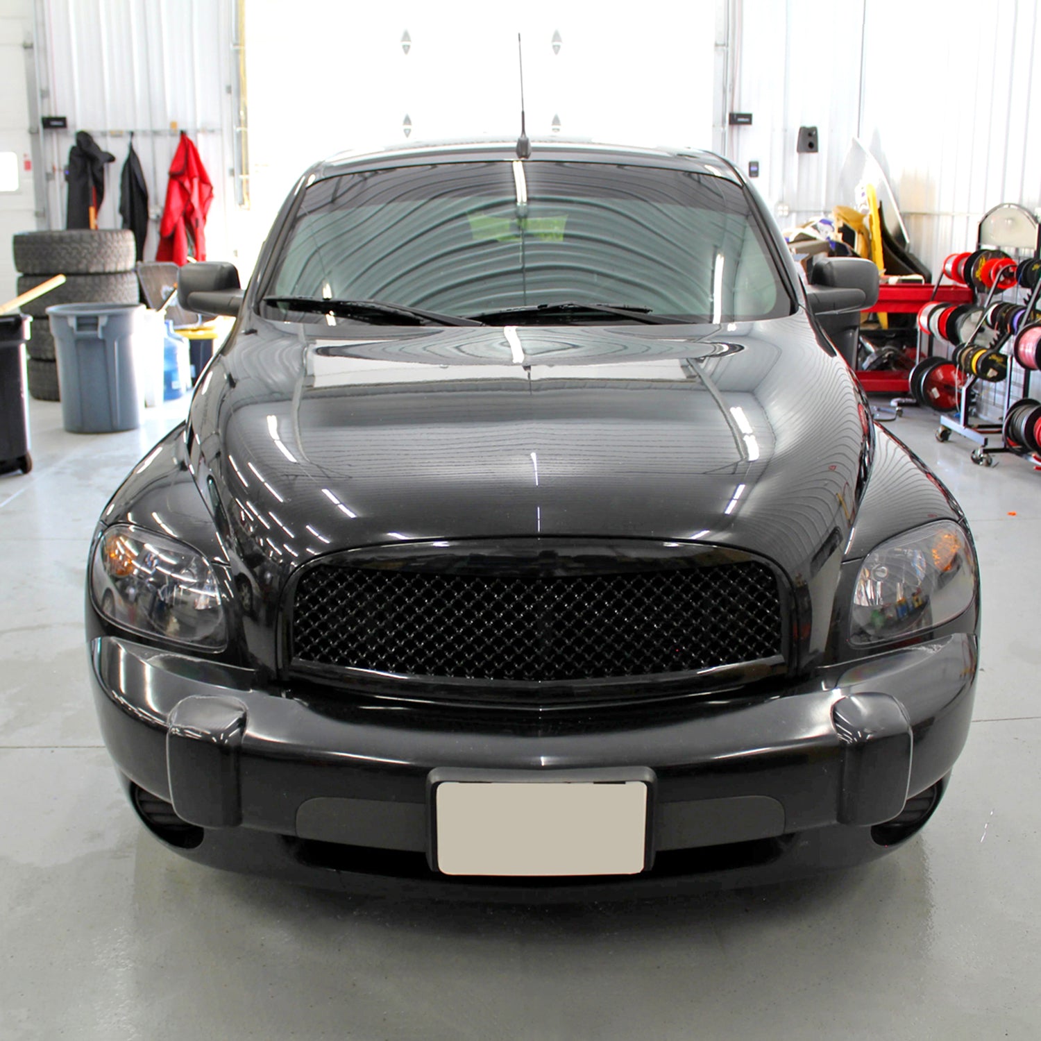 2006-2011 Chevy HHR Factory Style Headlights Matte Black Housing/Clear Lens