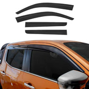 2009-2012 Suzuki Equator Window Visor Vent Rain Deflector 4Pcs Smoke
