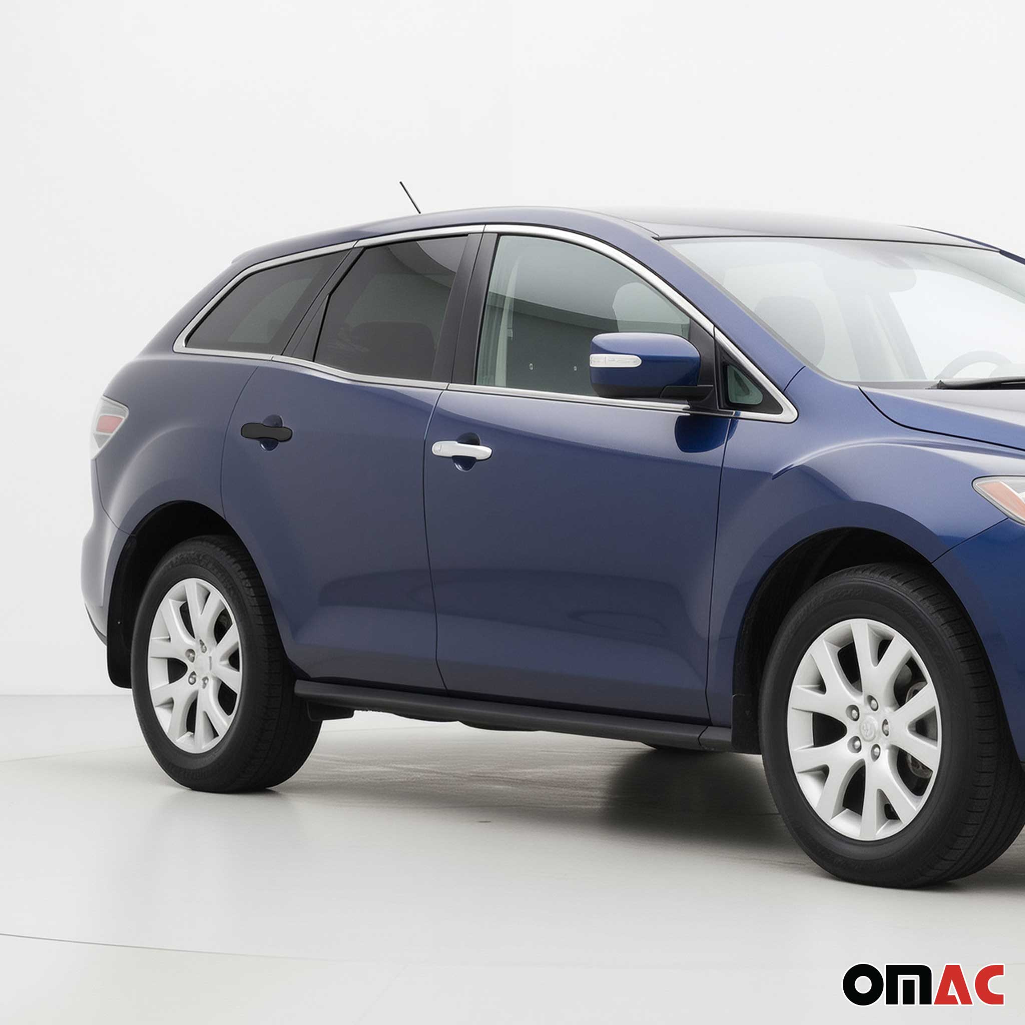 2007-2012 Mazda CX-7 Car Door Handle Cover Protector Silver Chrome 8 Pcs