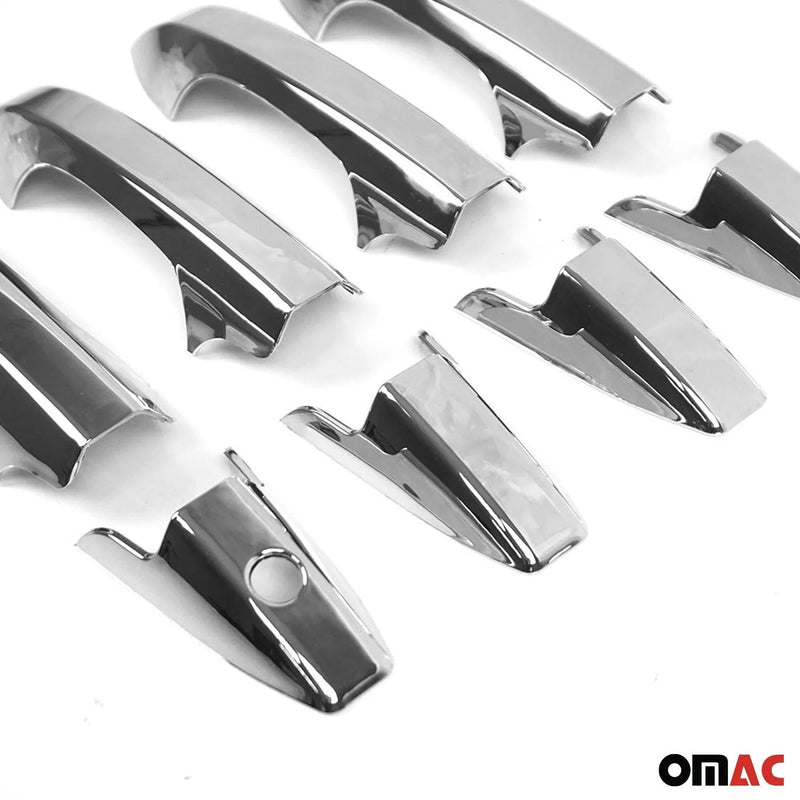 2007-2011 Honda CR-V Car Door Handle Cover Protector Silver Chrome 8 Pcs