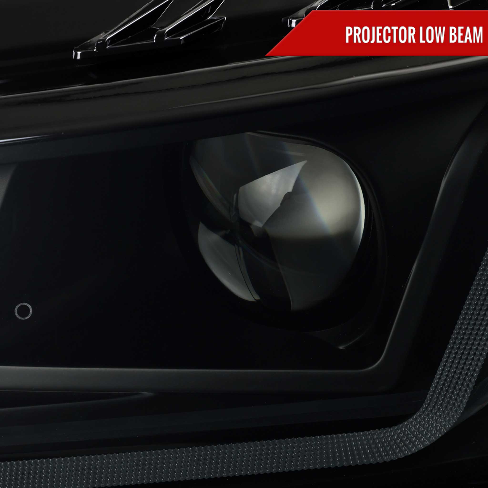 For Chevrolet Impala 2014-2020 LED DRL Sequential Project Headlights Black Housing Smoked Lens