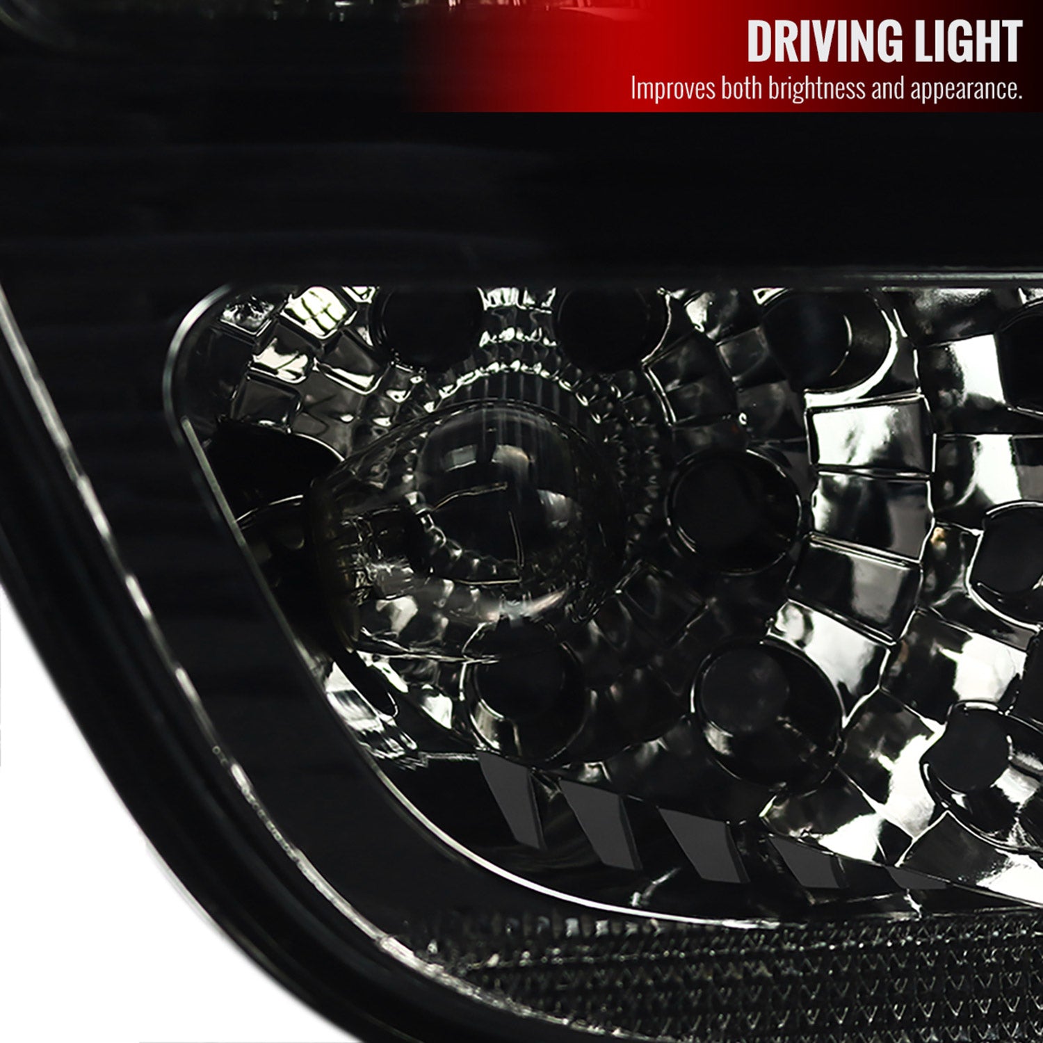 2000-2006 BMW E53 X5 LED Tail Lights - OZ Chrome Housing/Smoke Lens