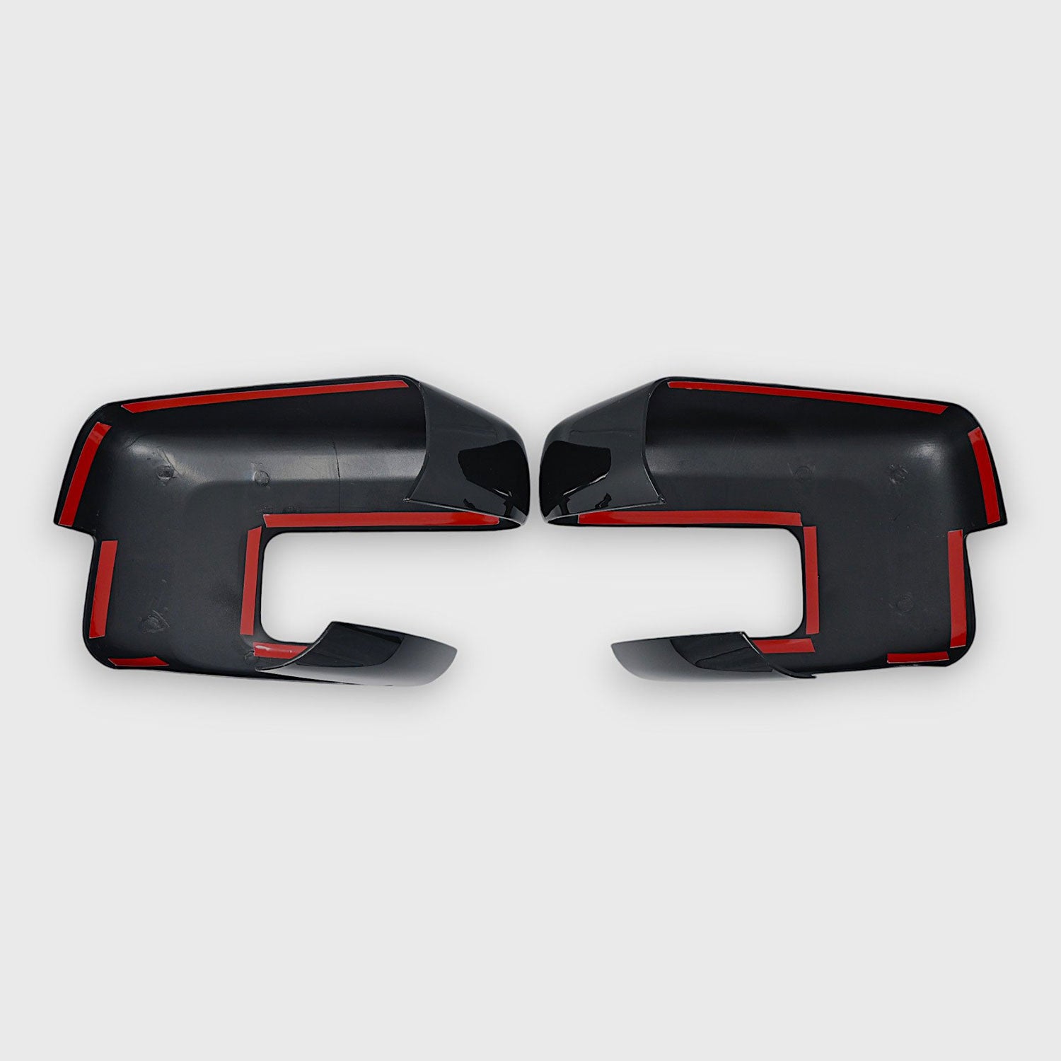 2021-2024 Ford F-150 Mirror Cover Caps Gloss Black 2Pcs ABS Plastic
