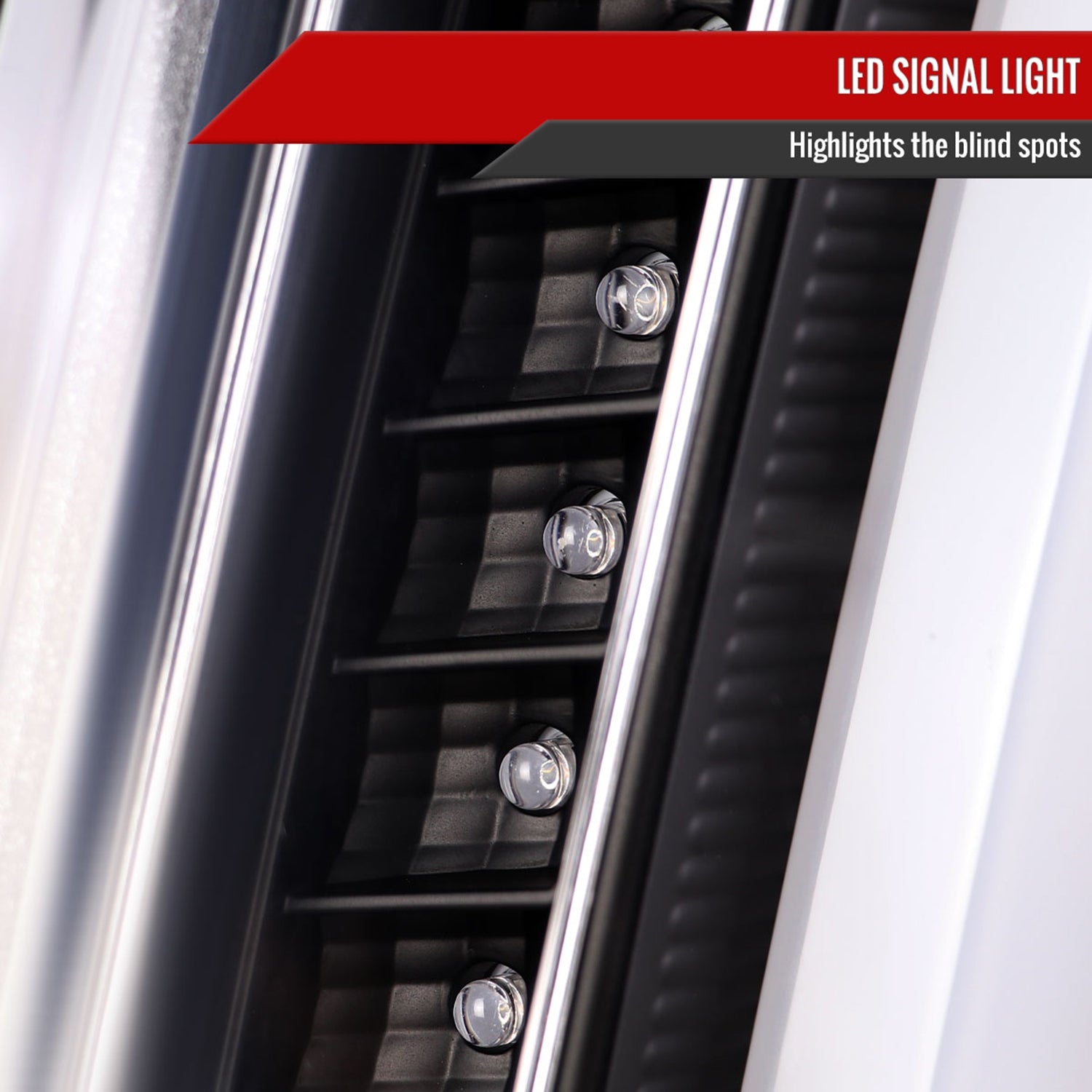 2003-2007 Cadillac CTS LED Tail Lights Matte Black Housing/Clear Lens