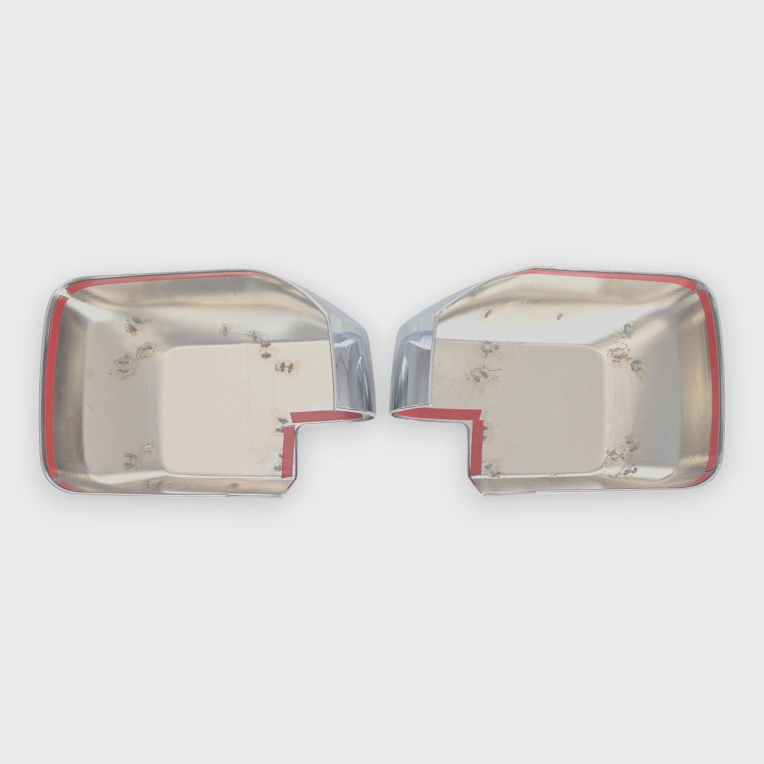 2021-2024 Ford Bronco Mirror Cover Caps Chrome 2Pcs ABS Plastic