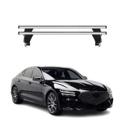 2019-2026 Genesis G70 Roof Rack Cross Bars Silver
