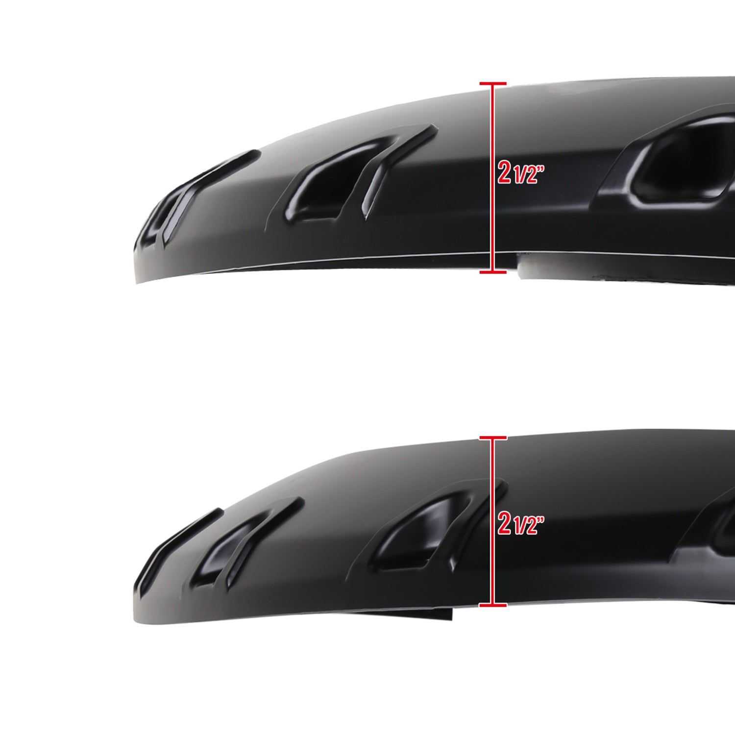 2004-2008 Ford F-150/ 07-2008 Lincoln Mark LT Smooth Rivet Style Fender Flares