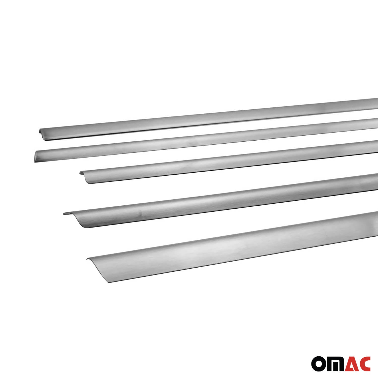 2010-2013 Lexus GX 460 Window Molding Trim Streamer Brushed Stainless Steel Silver 6x