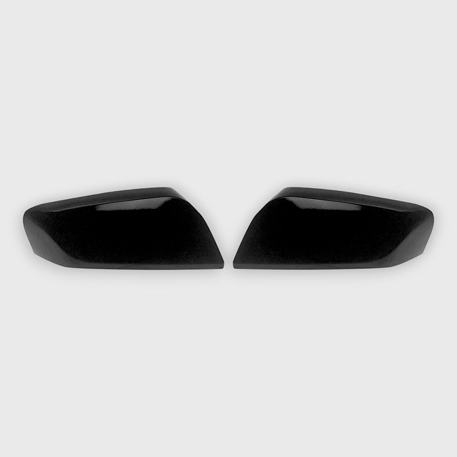 2013-2020 Chevrolet Impala Mirror Cover Caps Gloss Black 2Pcs ABS Plastic