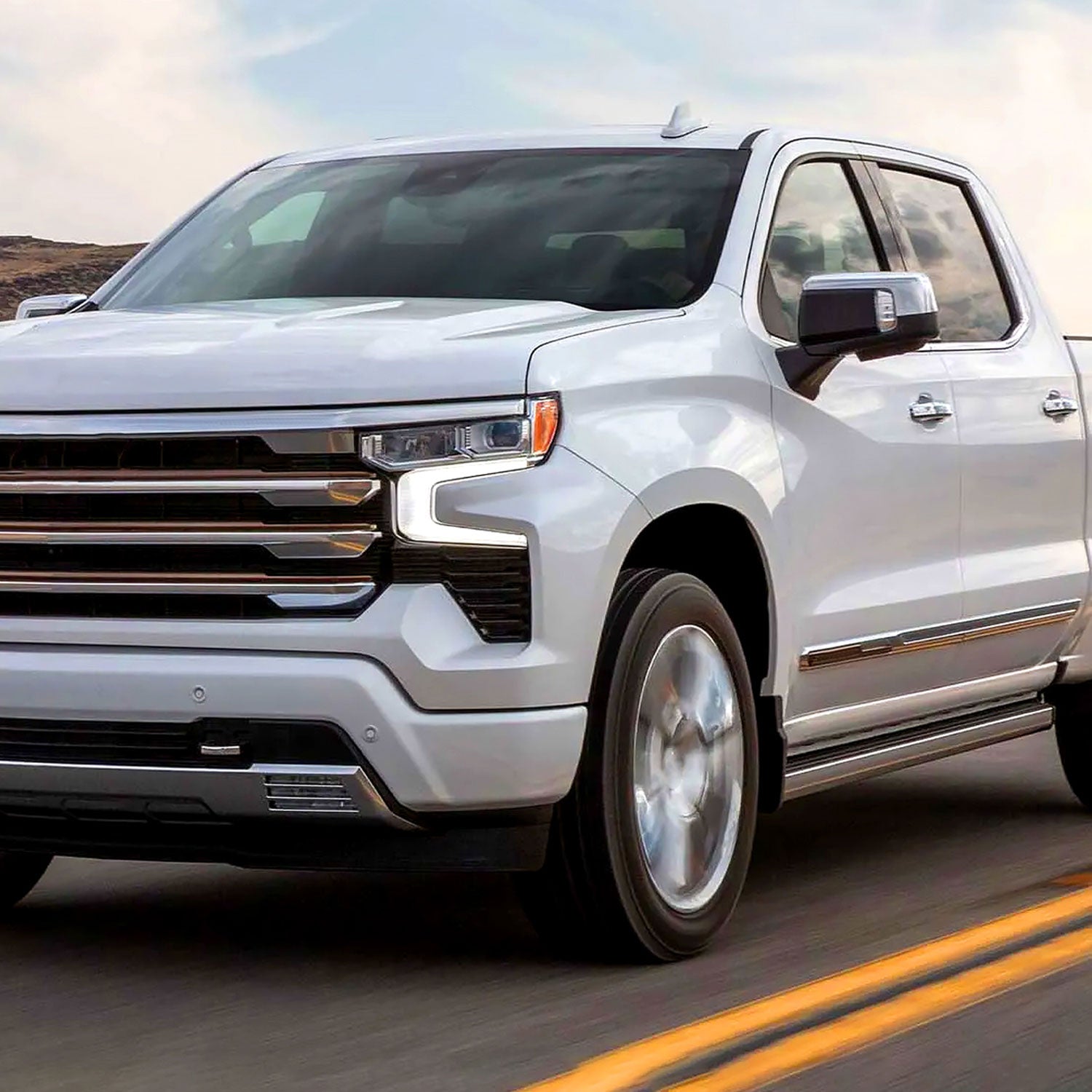 2019-2024 Chevy Silverado 1500 Chrome Auto-Fold Side Mirror Driver Side