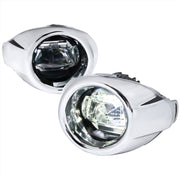 2012-2014 Ford Focus 6500K SMD LED Fog Lights Kit Chrome Housing/Clear Lens