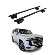 2024-2025 Toyota Land Cruiser J250 Roof Rack Cross Bars Carrier Black