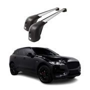 2017-2026 Jaguar F-Pace Roof Racks Cross Bars Silver