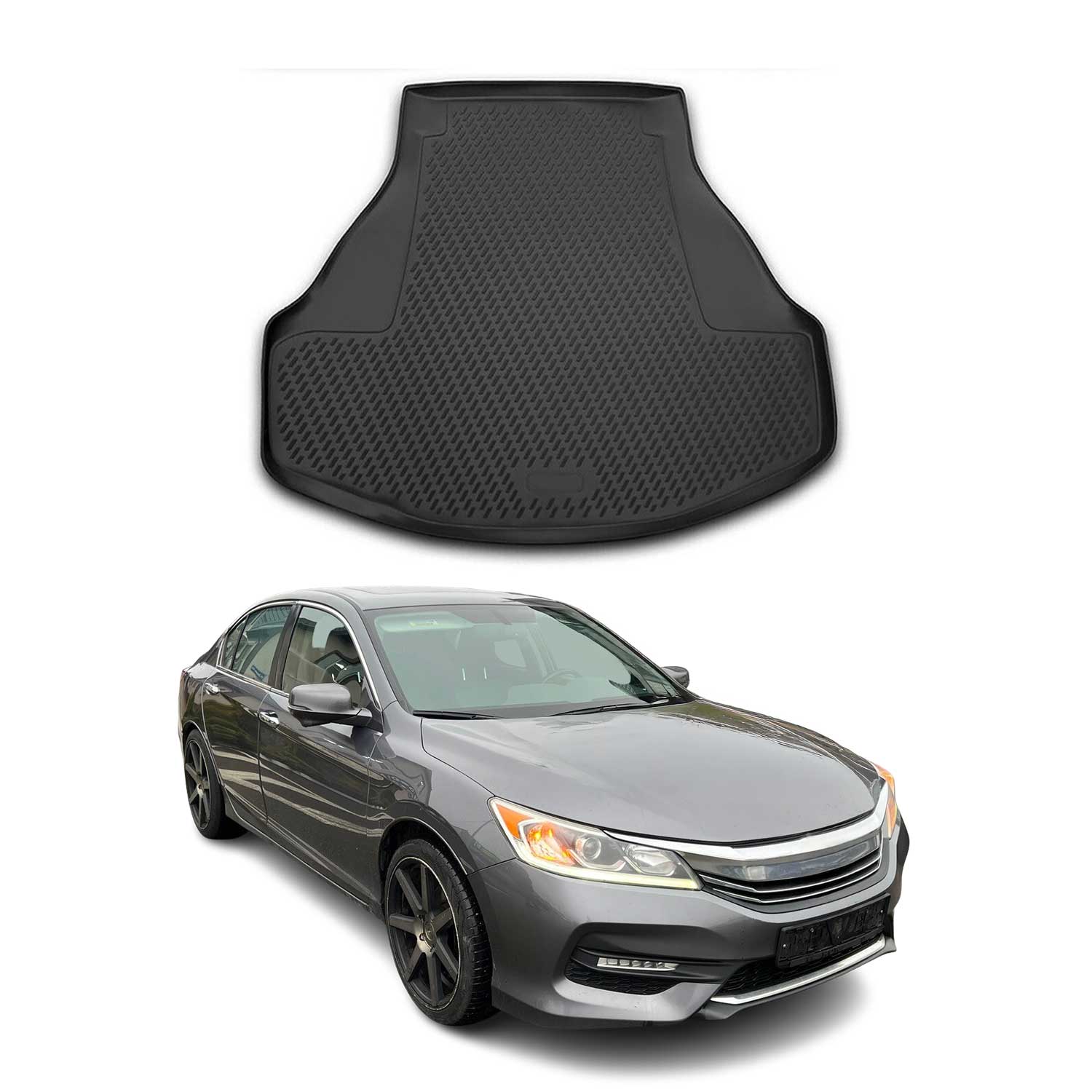 2013-2017 Honda Accord Cargo Liner Trunk Mat All Weather Black