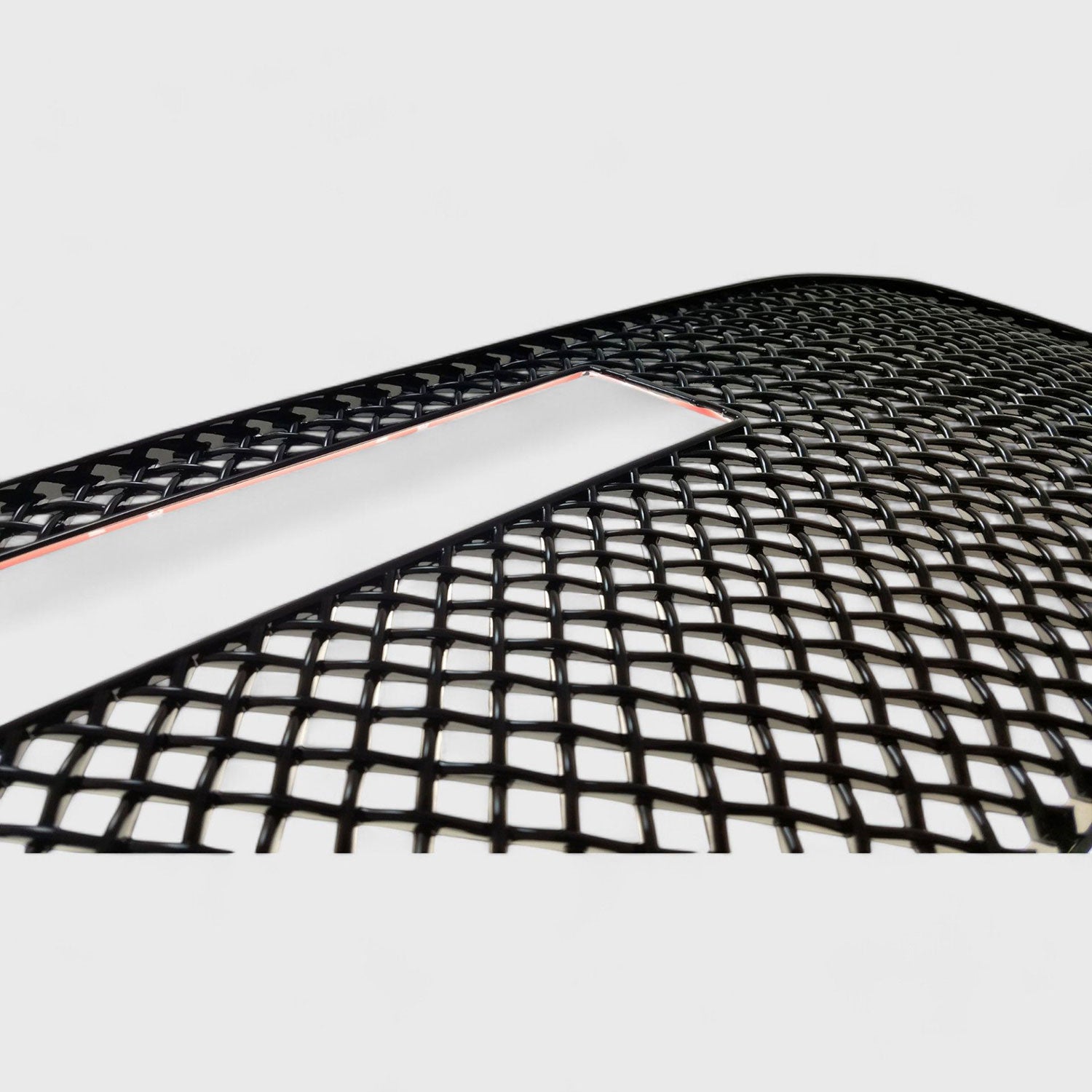 2017-2019 GMC Acadia Grille Overlay Gloss Black 1Pcs ABS Plastic