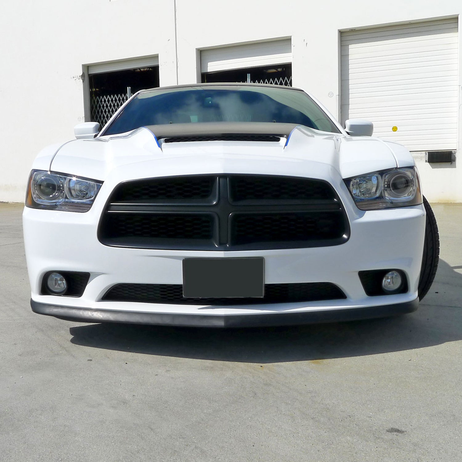 2011-2014 Dodge Charger ABS Bumper Lip Body Kit Splitter Spoiler