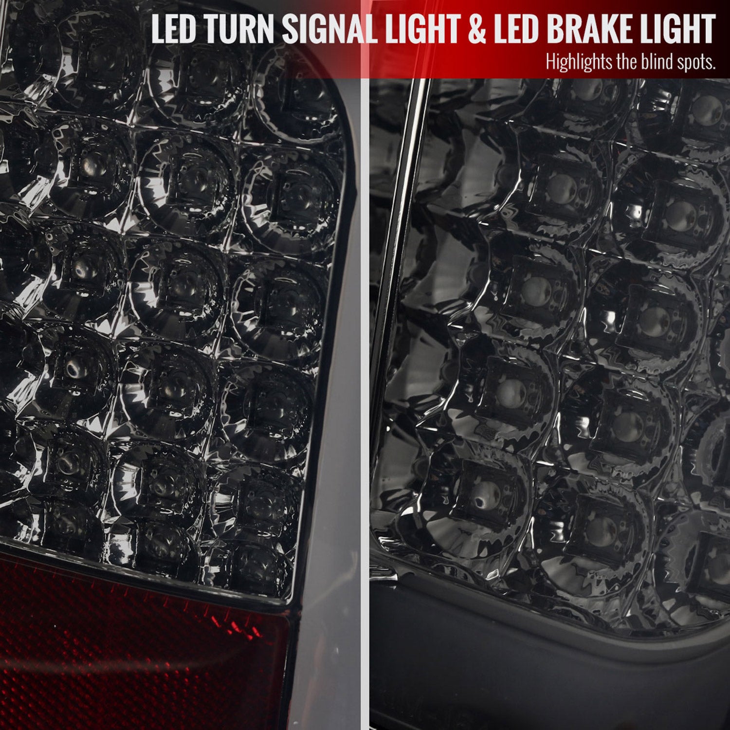 2014-2021 Toyota Tundra Sequential LED Tail Lights Chrome Housing/Smoke Lens