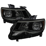 For Chevrolet Colorado 2015-2022 Factory Style Headlights (Black Housing / Smoked Lens)