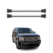 2007-2014 Chevrolet Tahoe Roof Rack Cross Bars Silver
