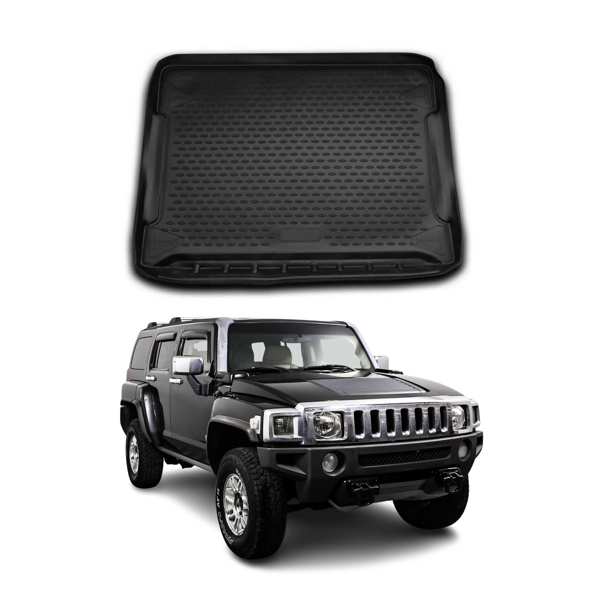 2006-2010 Hummer H3 Cargo Liner Trunk Mat All Weather Black